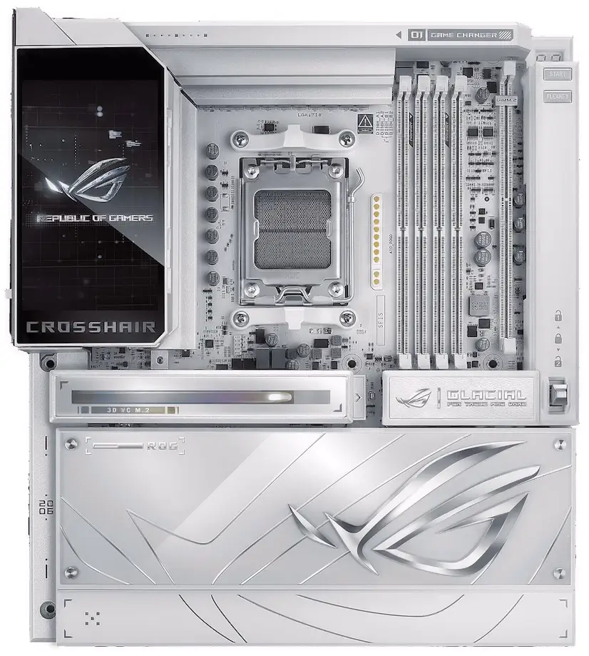 Arganda del Rey PC - Montaje Placa Base ASUS ROG CROSSHAIR X870E GLACIAL Arganda del Rey